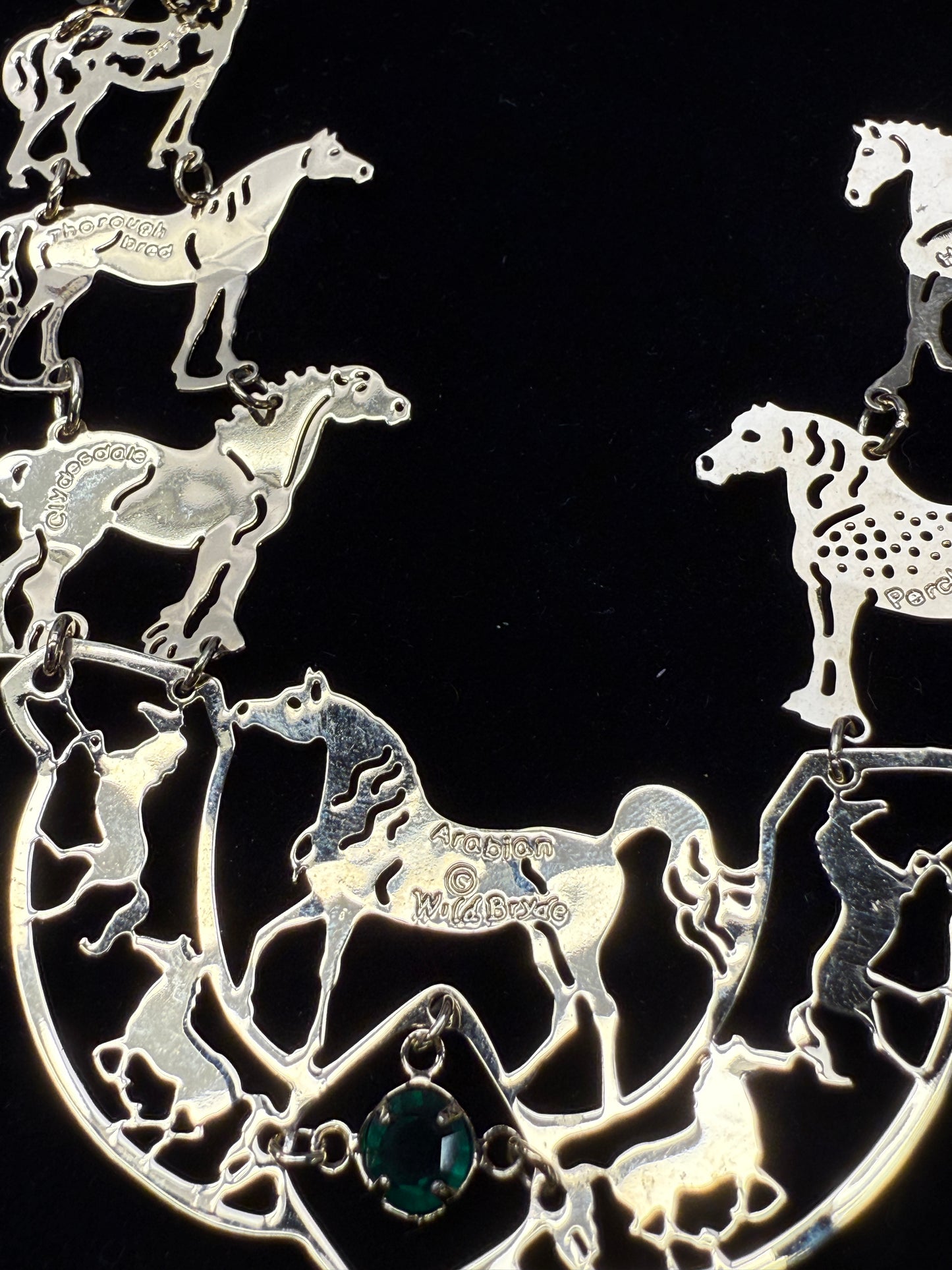 Wild Bryde Arabian Horse Necklace #22