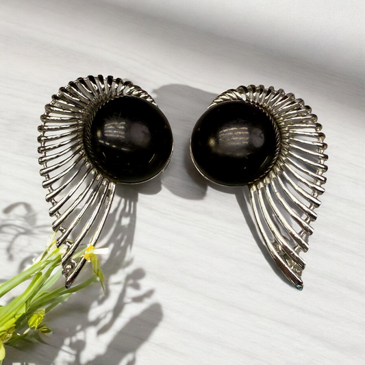 Sarah Coventry Vintage Flight Creeper Earrings