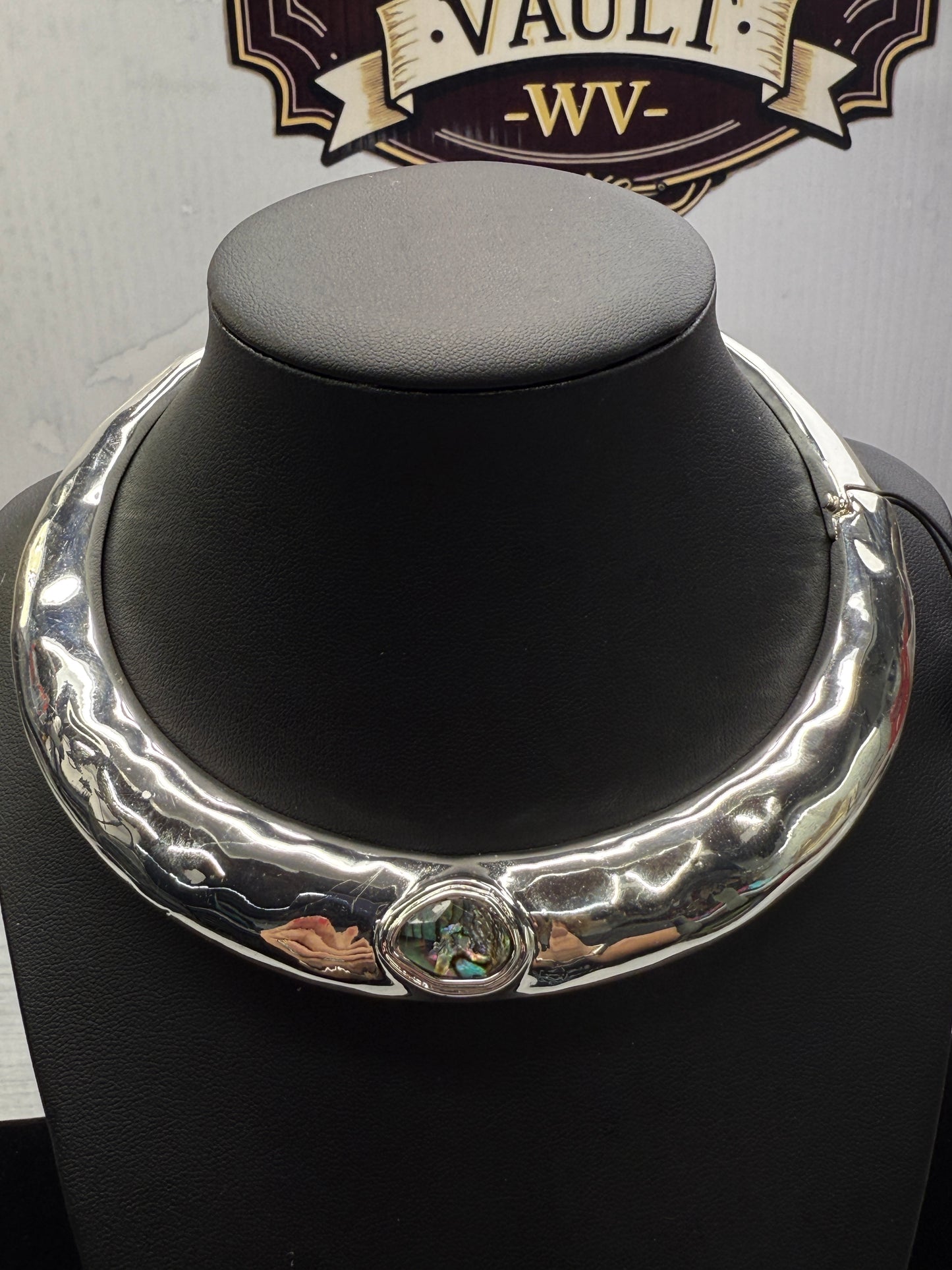 NWT Robert Lee Morris Soho Hinged Collar Necklace #12