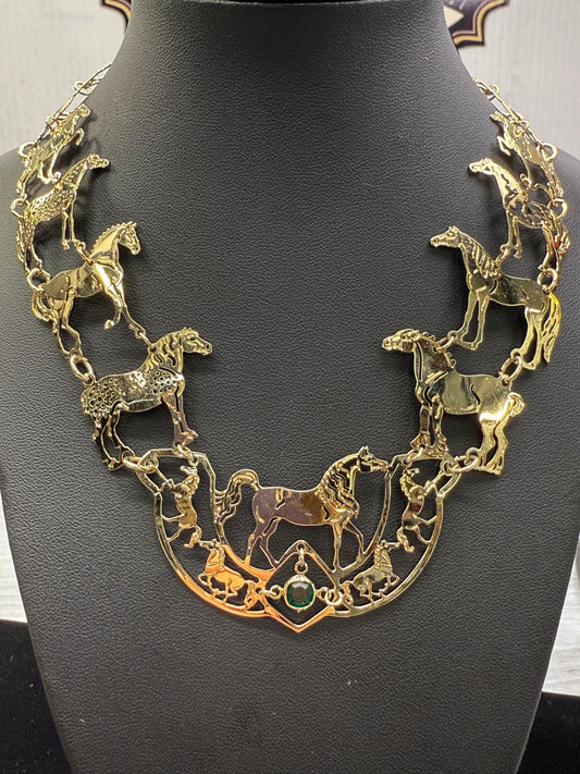 Wild Bryde Arabian Horse Necklace #22